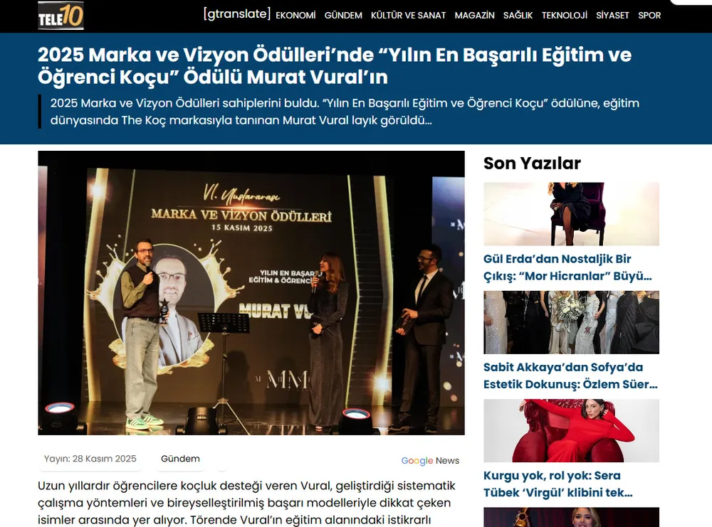 Tele 10 – The Koç haberi
