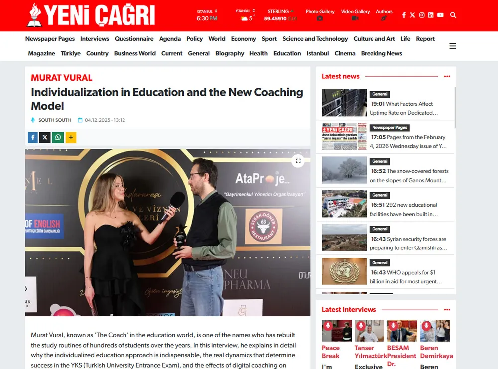 Yeni Çağrı – The Koç haberi